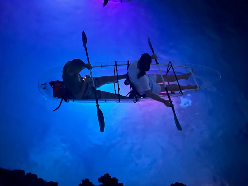 Pula: Sunset/Night Illuminated Transparent Kayak Tour - What the $79 price includes