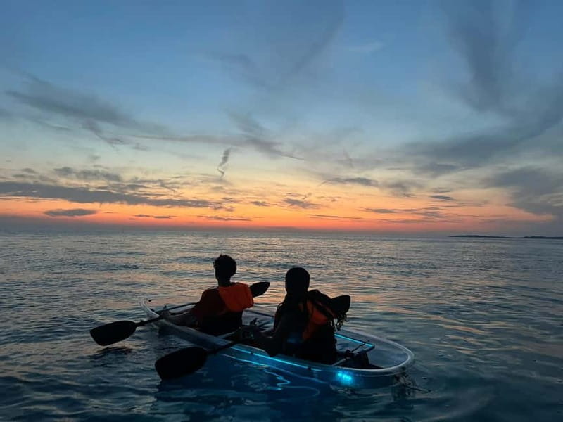 Pula: Sunset/Night Illuminated Transparent Kayak Tour - Who should book this Pula kayak tour