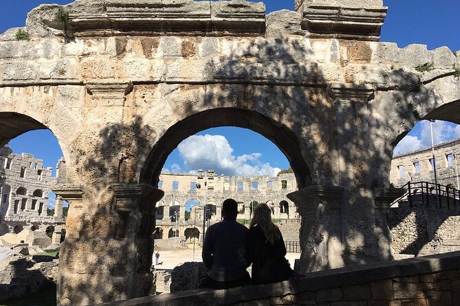 Pula walking tour - Kastel and the view toward Pula’s harbor