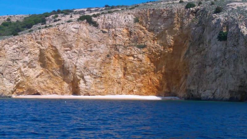 Punat: Stara Baška Wild Bays Private 3,5 h trip - Fox Bay, Golden Bay, Long Bay, Drenova, and Oprna
