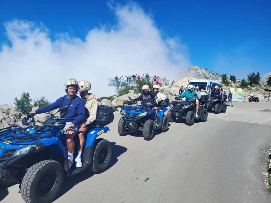 Quad tour to Biokovo Skywalk - From Makarska to the Biokovo mountain road