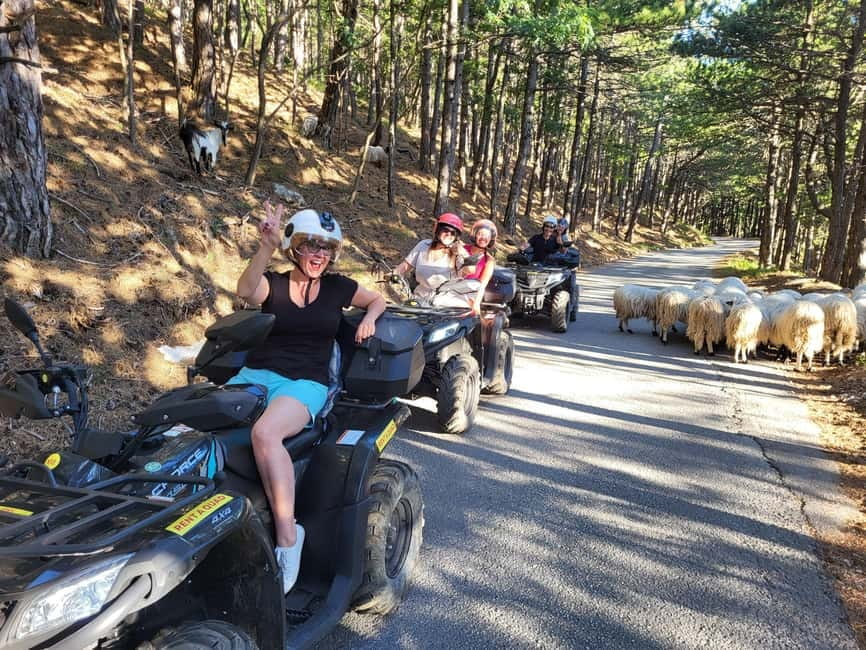 Quad tour to Biokovo Skywalk - Riding the serpentines above the Makarska Riviera