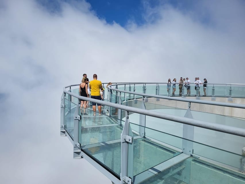 Quad tour to Biokovo Skywalk - Arriving at the 12-meter glass Skywalk