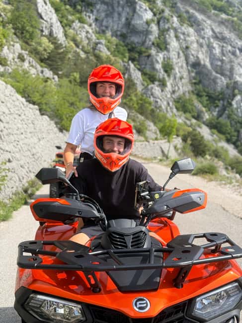 Quad Tour to Makarska Riviera offroad Adventure - Smokovina Hunting Lodge and a proper Croatian snack
