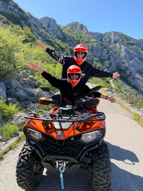 Quad Tour to Makarska Riviera offroad Adventure - Starting from Makarska or a nearby resort