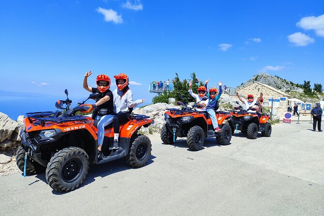 Quad Tour to skywalk biokovo Makarska by Amigos - A small picnic, snacks, and possible wild horses