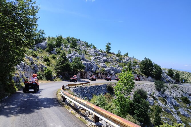 Quad Tour to skywalk biokovo Makarska by Amigos - The return ride to Makarska