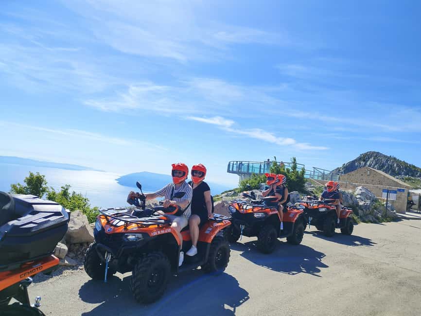 Quad Tour To Skywalk Biokovo With Skip the line Tickets - The ride back through Biokovo