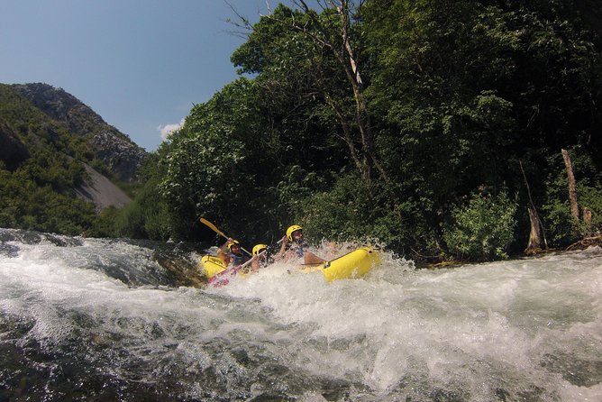 Rafting in upper part of Cetina river from Split or Blato n/C - From Split to the river by air-conditioned minivan
