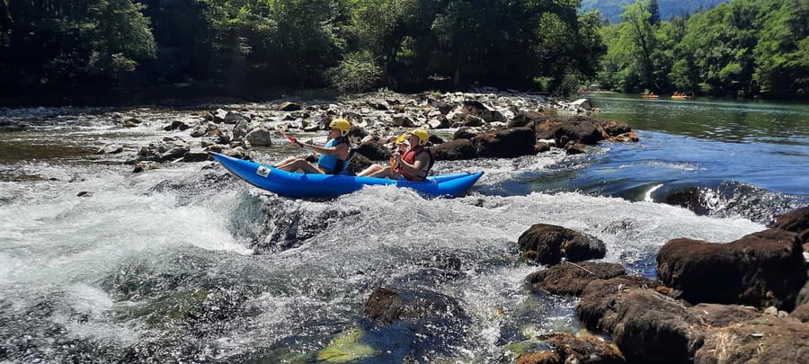 Rafting/Kayaking adventure river Kupa - Rapids designed for first-timers
