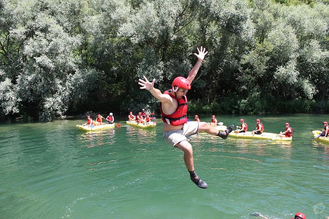 Rafting on Cetina River Departure from Split or Blato na Cetini village - Swim stops and the chance to jump in