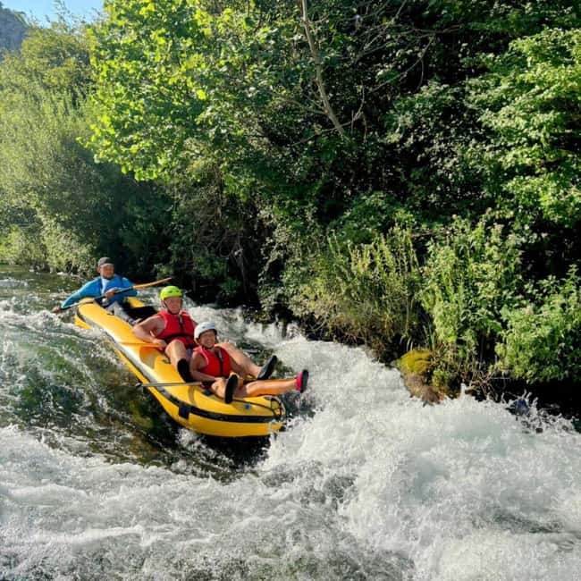 Rafting on Cetina River - Standard Route - Split, Omiš - Waterfalls, rapids, and the changing pace of the canyon
