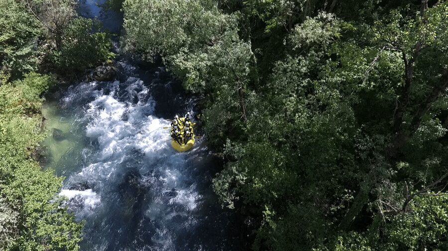 Rafting on the Cetina river - Small details that make the day easier