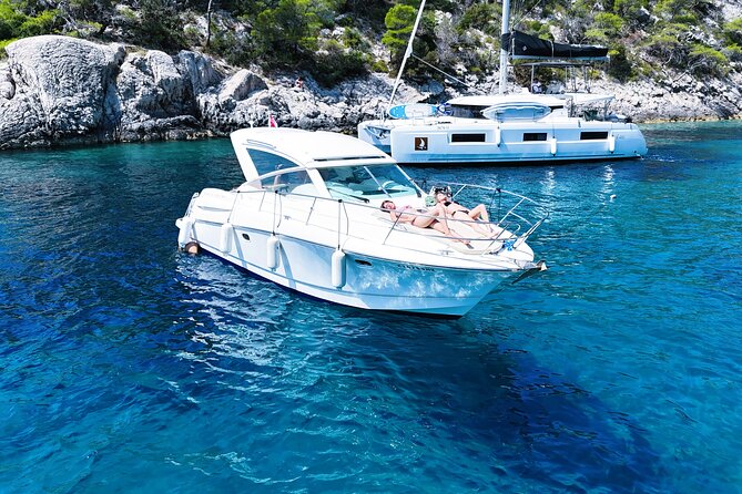 Red Rocks Private All Day Tour from the City of Hvar - Mlini Beach ends the swimming with a quiet cove
