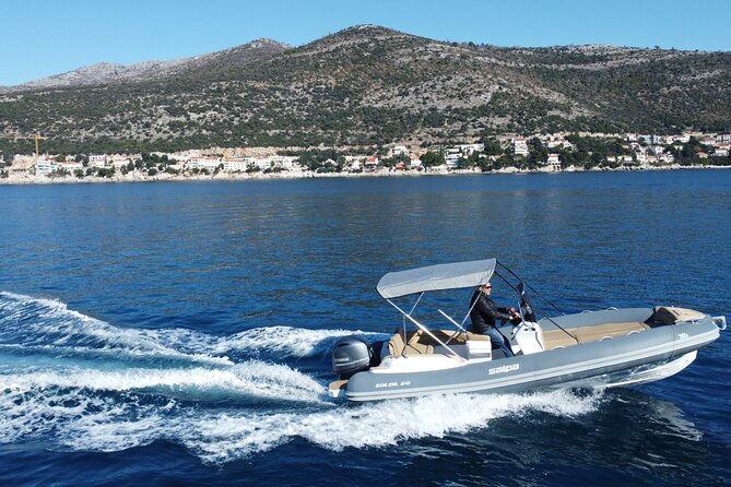 Rent a Rib - without skipper - Drinks, towels, and snorkeling gear on board