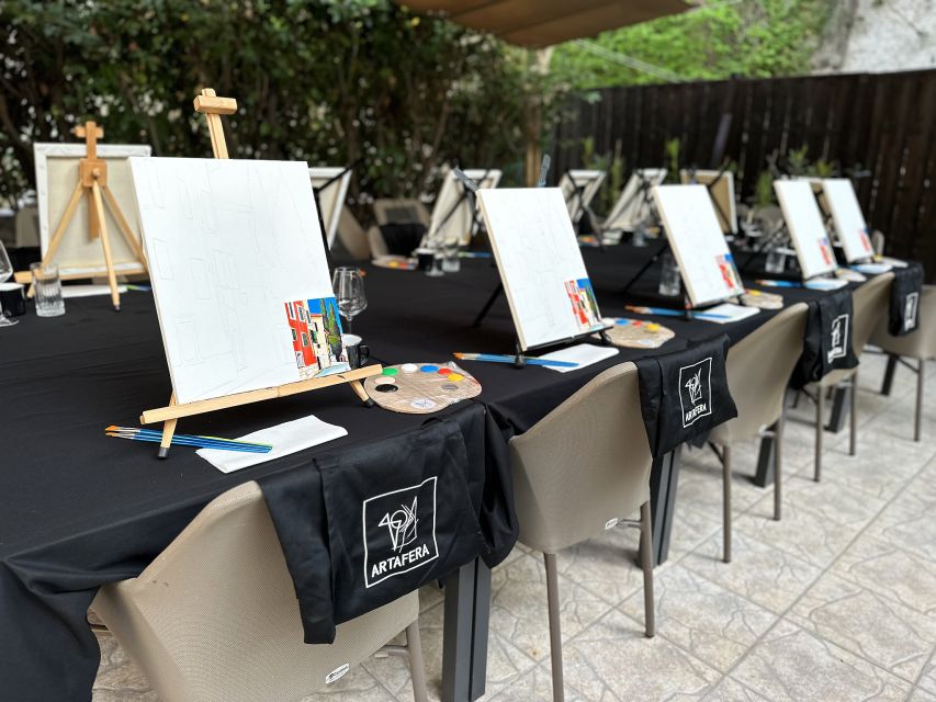Rovinj: Artafera painting workshops - Paint, wine & more - Key points at a glance