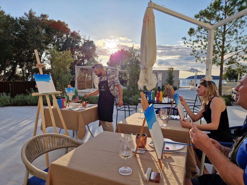 Rovinj: Artafera painting workshops - Paint, wine & more - Why beginners should feel at ease