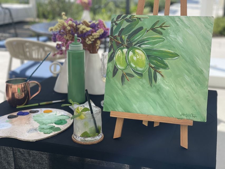 Rovinj: Artafera painting workshops - Paint, wine & more - What happens during the 150 minutes
