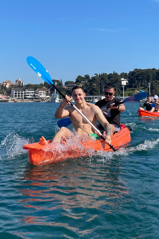 Rovinj: BUBA-KAYAK TOURS, snorkeling, cliff jupming&drinks - Cliff Jumps From One to Ten Meters