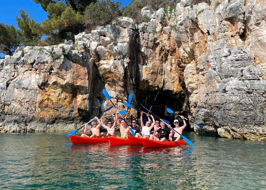 Rovinj: BUBA-KAYAK TOURS, snorkeling, cliff jupming&drinks - Why the 6 PM Sunset Tour Works Well