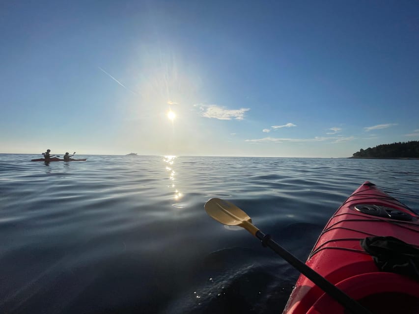 Rovinj: BUBA SUNSET KAYAK, snorkeling&driknks incuded - Starting at Porton Biondi Beach