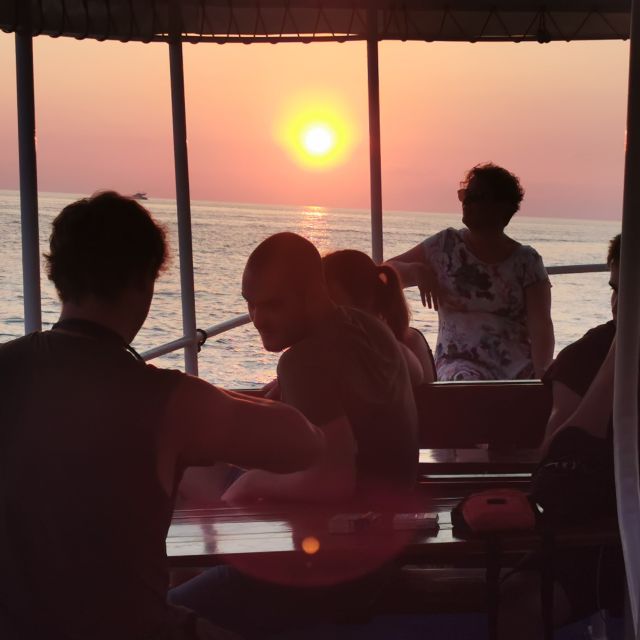 Rovinj: Sunset Boat Trip with Dolphin Watching - Leaving Valdibora with Rovinj behind you
