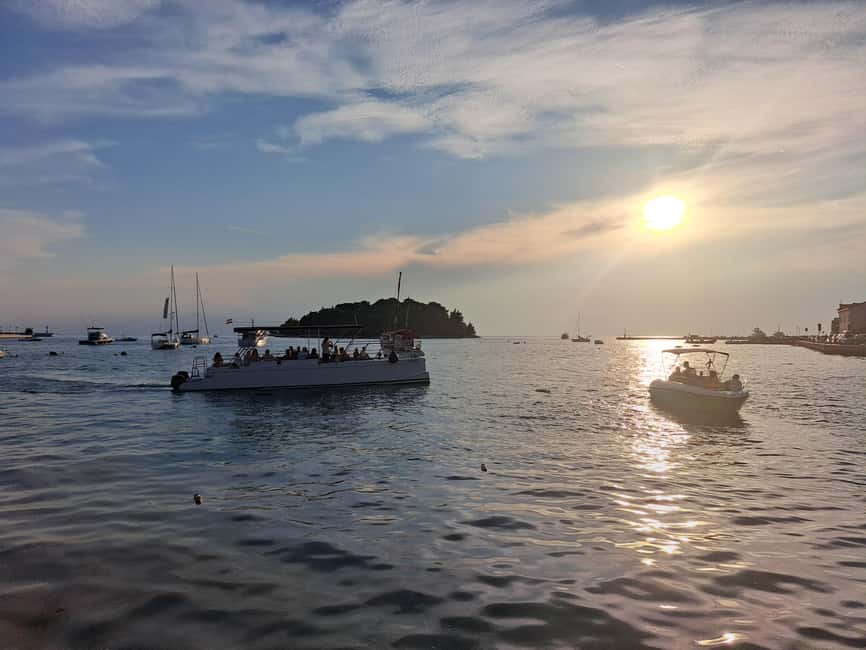 Rovinj: Sunset & dolphin group tours with Catamaran - Booking Details That Matter