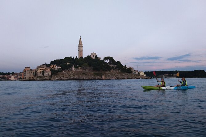 Rovinj Sunset kayaking tour - Paddling beside Rovinj’s old town
