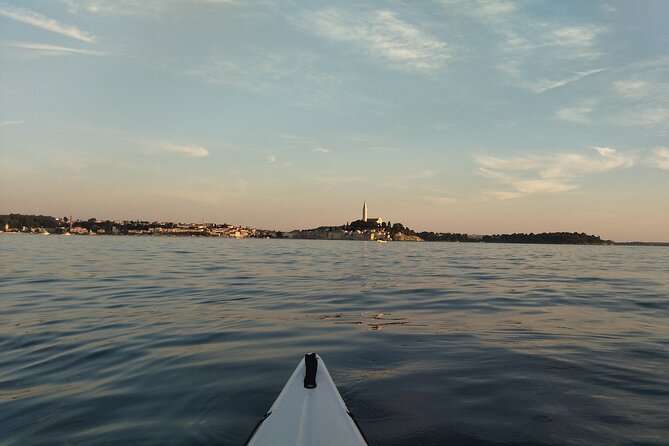 Rovinj Sunset kayaking tour - Starting from the beach and heading toward the old port