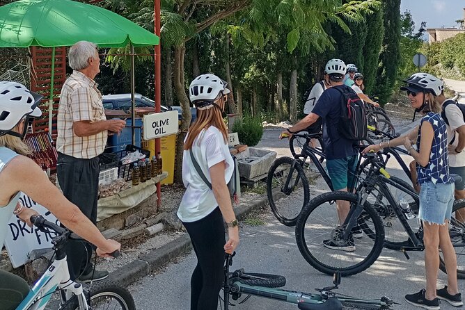 Rural Biking & Wine Tasting Tour in Dubrovnik - Riding through Ljuta and visiting the old mills