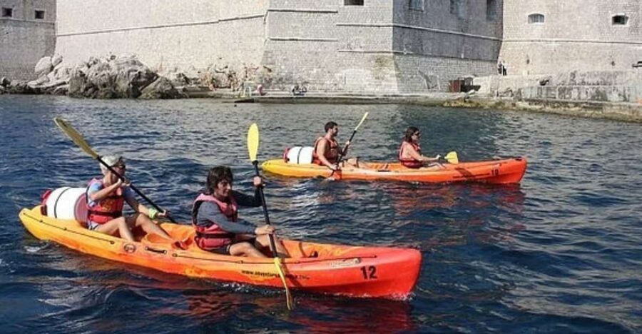 Sea Kayaking - Paddling around Lokrum Island