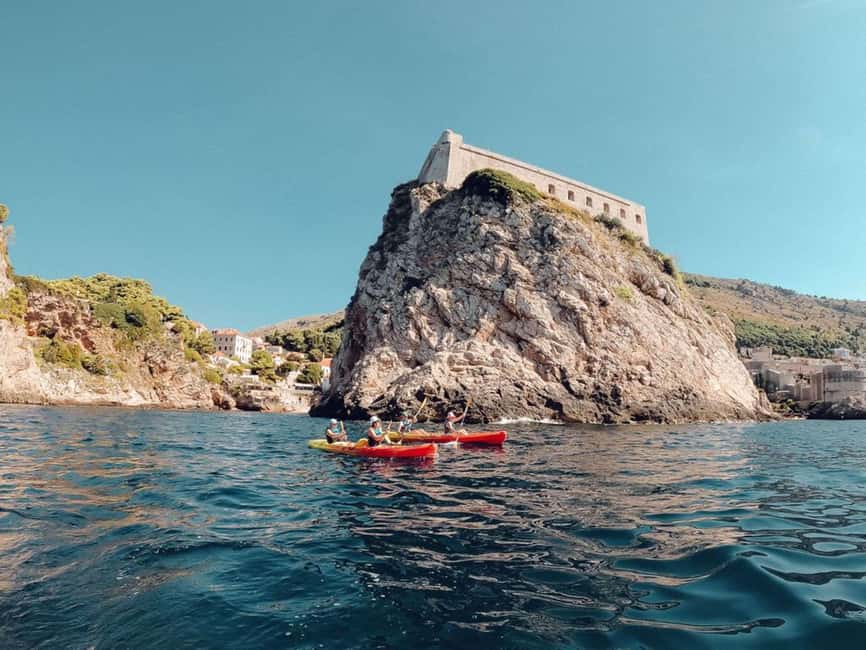 Sea Kayaking - Returning beside Dubrovnik’s city walls