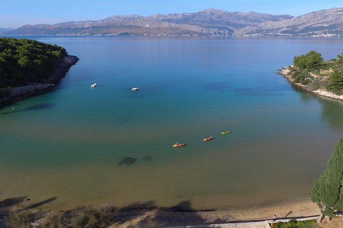 Sea kayaking Postira - Lovrečina (St.Lovre, archaeological site) - Lovrečina Bay and the St. Lovre site