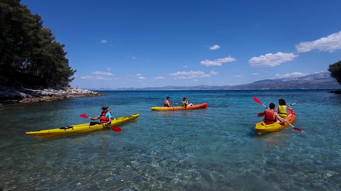 Sea kayaking Postira - Lovrečina (St.Lovre, archaeological site) - What the $62.04 price includes in practical terms