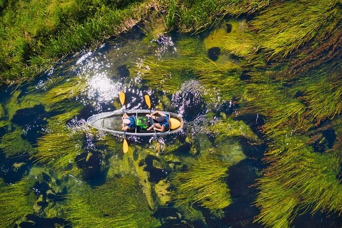 See through kayaks on Gacka river - Is $109 a fair price?