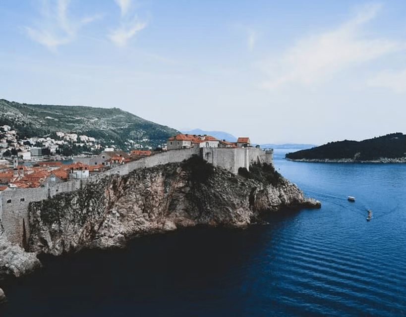 Sightseeing Boat Cruise in Old Town of Dubrovnik - Lovrijenac Fortress and the Game of Thrones connection