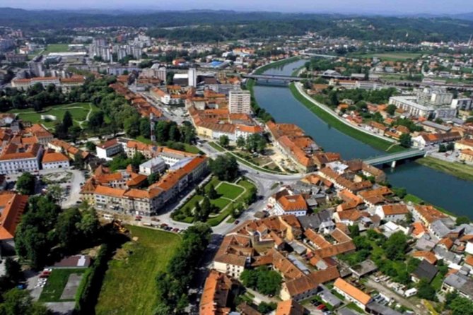 Sinj: Panoramic Flight over Peruca Lake and Dinara mountain - Seeing Sinj from a small plane