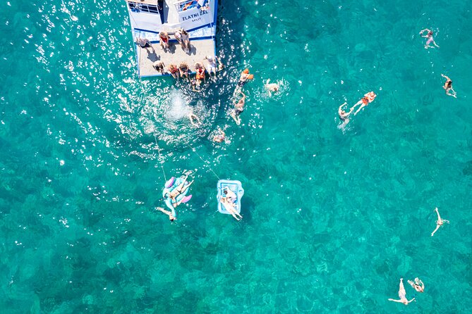 Slatine - Island Hopping Excursion (Trogir/Blue Lagoon/Shipwreck) - Life aboard a boat for up to 48 people
