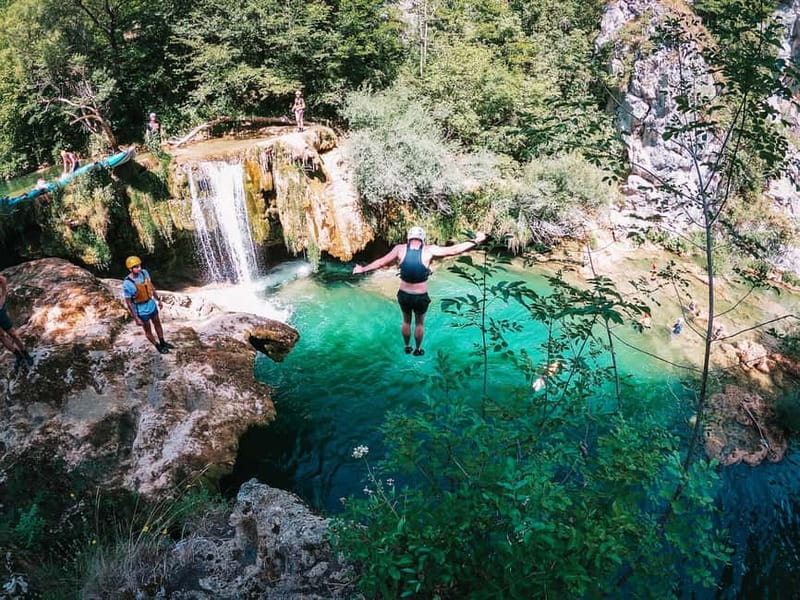 Slunj: River and Waterfalls Kayaking on Mrežnica river - What the $74 price covers