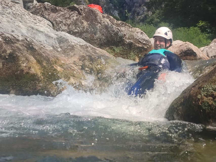 Small Group Canyoning with proffesional guide - Three hours of water, rock, and optional jumps
