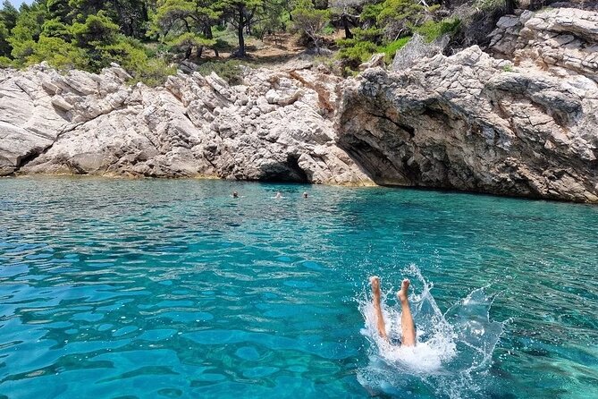 Speed Boat Tour to Elaphiti Caves and Sandy Beach from Dubrovnik - The Three Caves: the most active stop