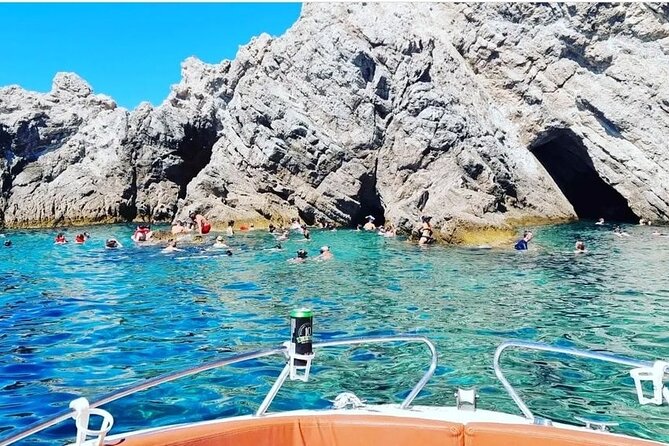 Speed Boat Tour to Elaphiti Caves and Sandy Beach from Dubrovnik - Koločep’s Blue Cave: swim for the color