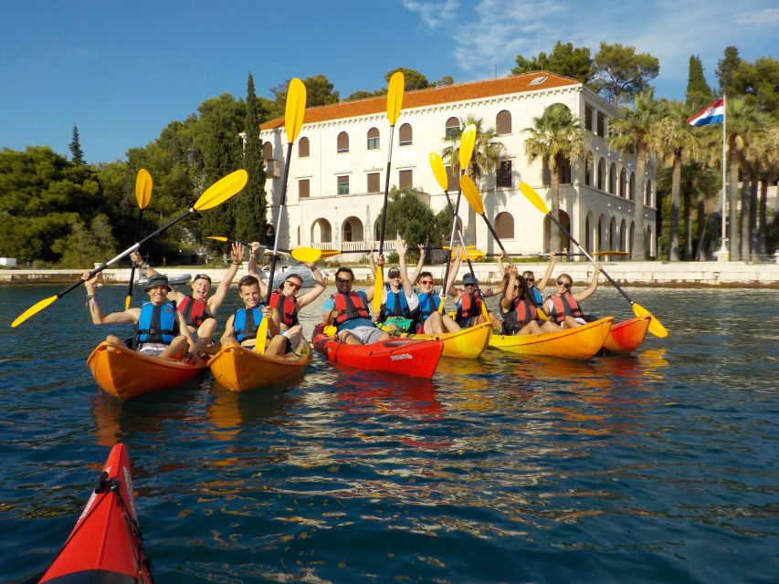 Split 4-Hour Guided Sea Kayak Tour - The beach stop for swimming and snorkeling
