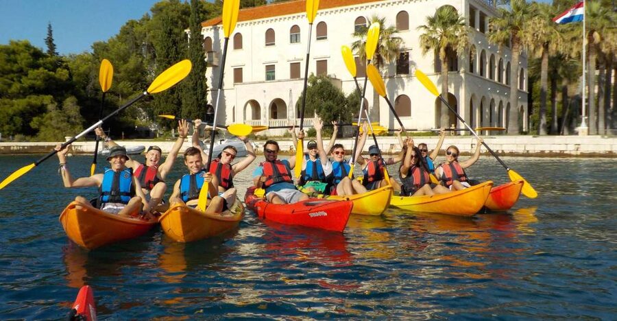 Split 4-Hour Guided Sea Kayak Tour - From Bene Beach to Marjan’s northern shore