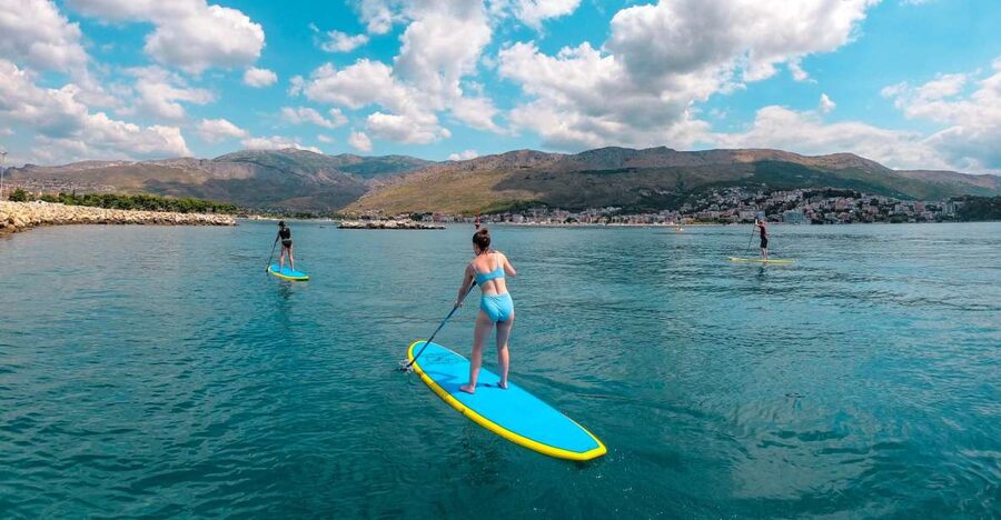 Split: Adriatic Sea and River Stand-Up Paddleboard Tour - Following the Žrnovnica River toward Mosor