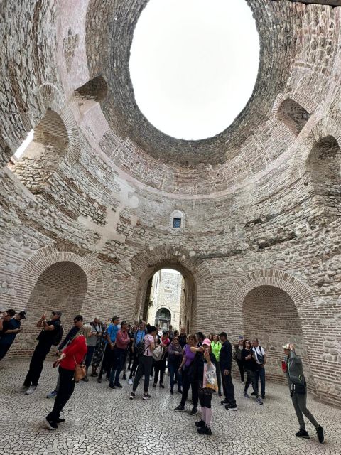 Split and Diocletian's Palace walking tour with a local guid - The palace cellars and the value of a guided route