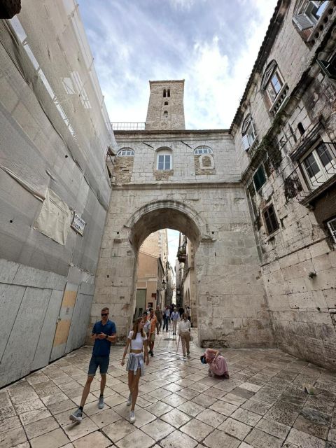 Split and Diocletian's Palace walking tour with a local guid - Local streets, squares, and the market side of Split