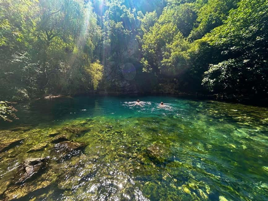 Split: ATV Quad Tour with waterfall swim - The Ruda River source and its cold-water swim