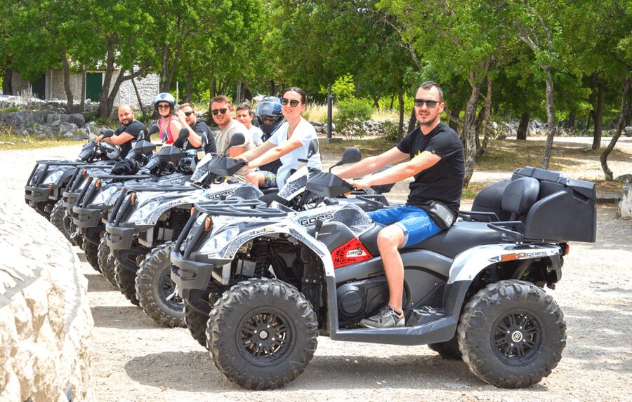 Split: ATV Quad Tour with Waterfall Swimming with Picnic - The waterfall swim at Gubavica