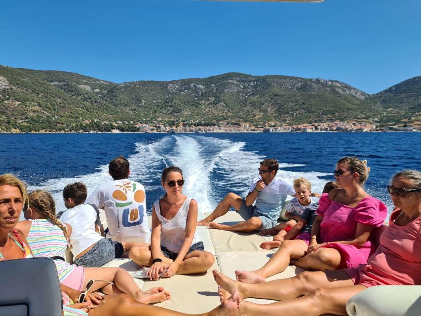 Split: Bisevo, Vis, and Hvar Boat Tour with Snorkel Stops - Swimming and snorkeling near Budikovac